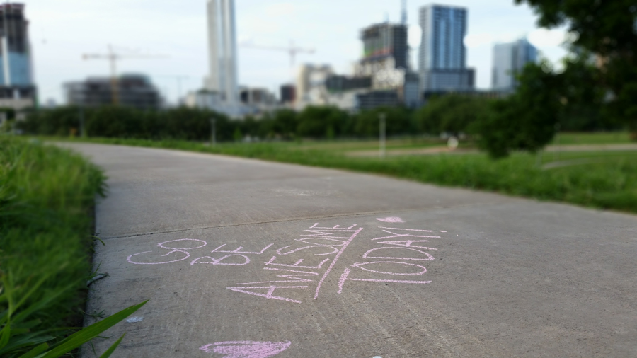 Crayola SidewalkSelfies Be Awesome