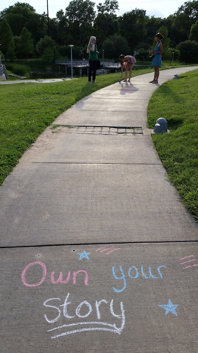 Crayola SidewalkSelfies Own Your Story