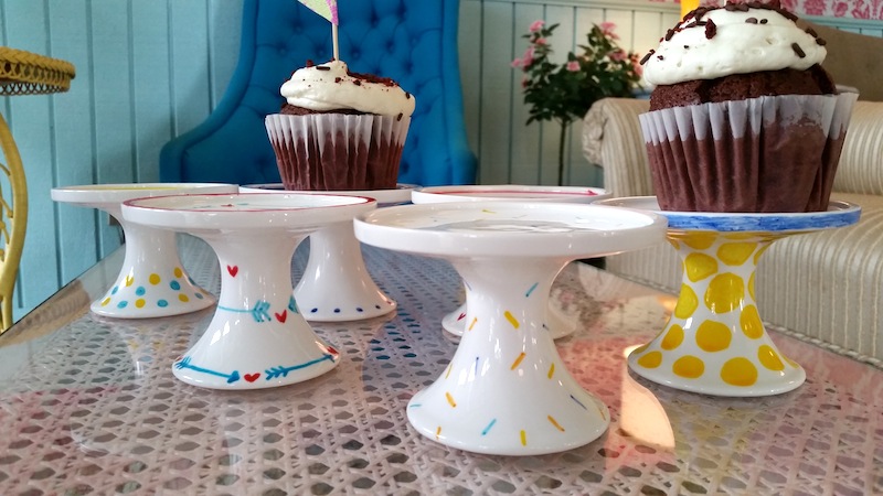 DIY Cupcake Stand Party | Fearless Captivations | Brit + Co | Lays Wavy Sides