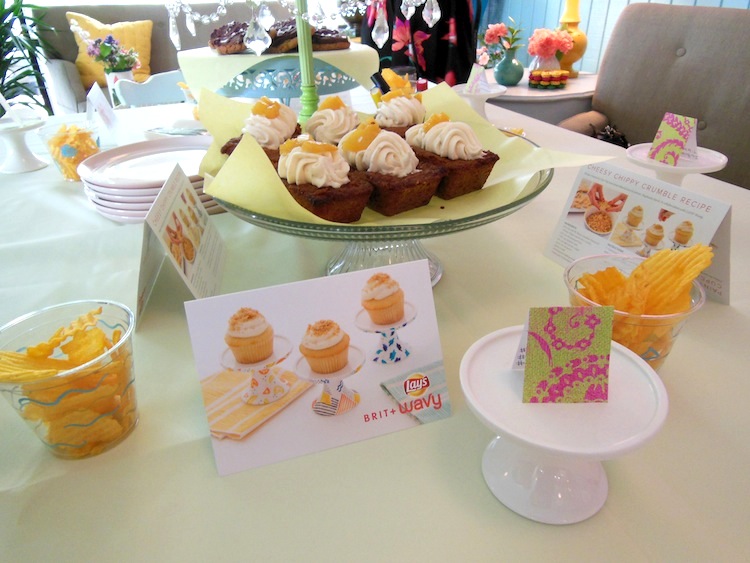 DIY Cupcake Stand Party | Fearless Captivations | Brit + Co | Lays Wavy