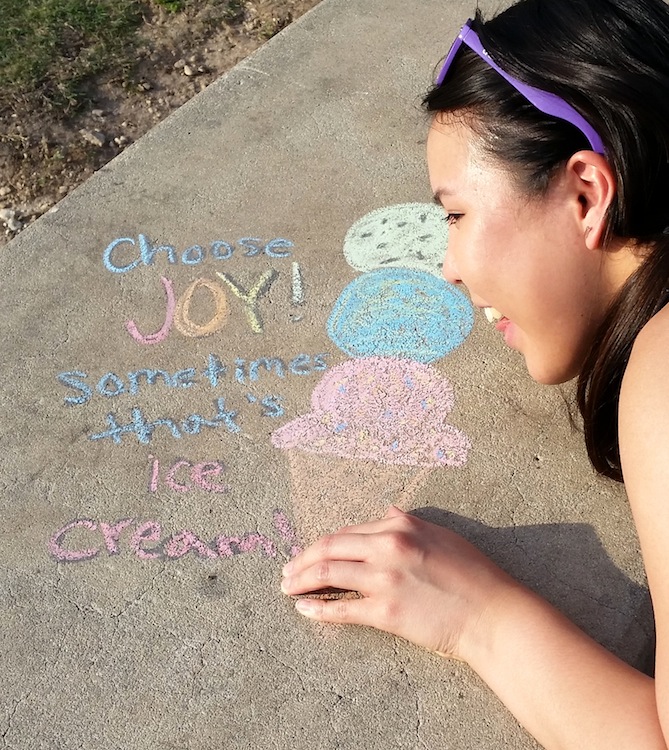 Ice Cream Selfie