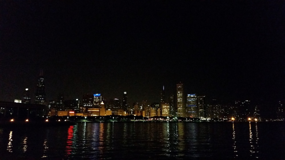 Chicago Night Skyline