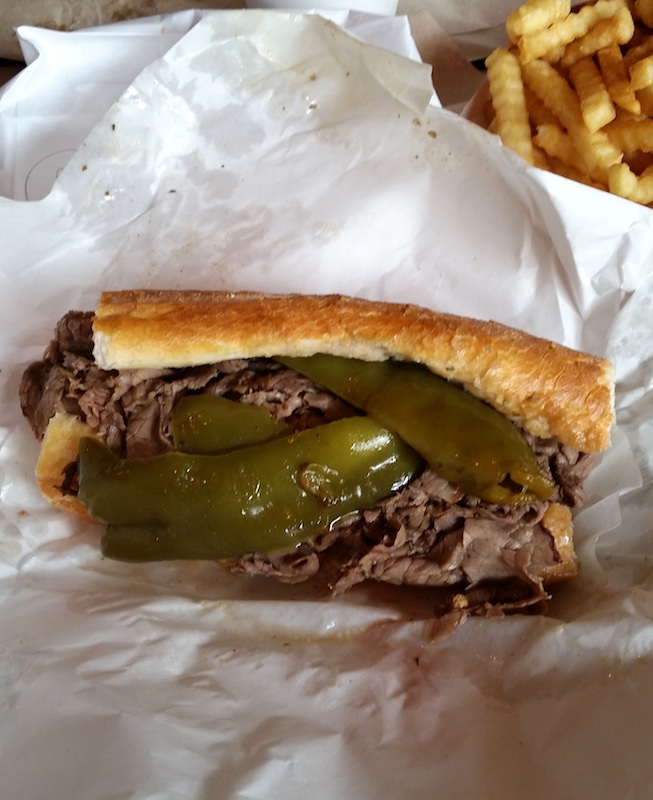 Portillo's Italian Beef Sandwich Chicago