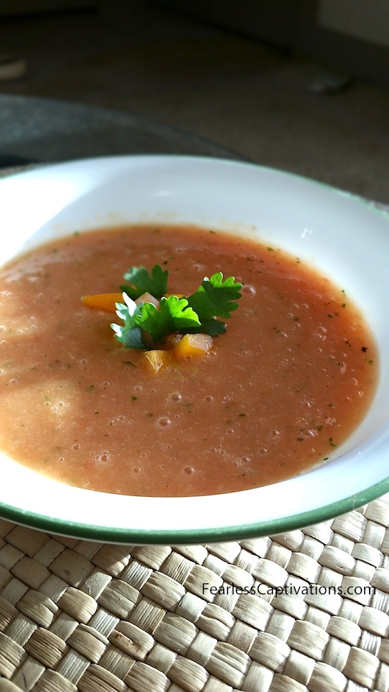 Fearless Captivations | Gazpacho Recipe