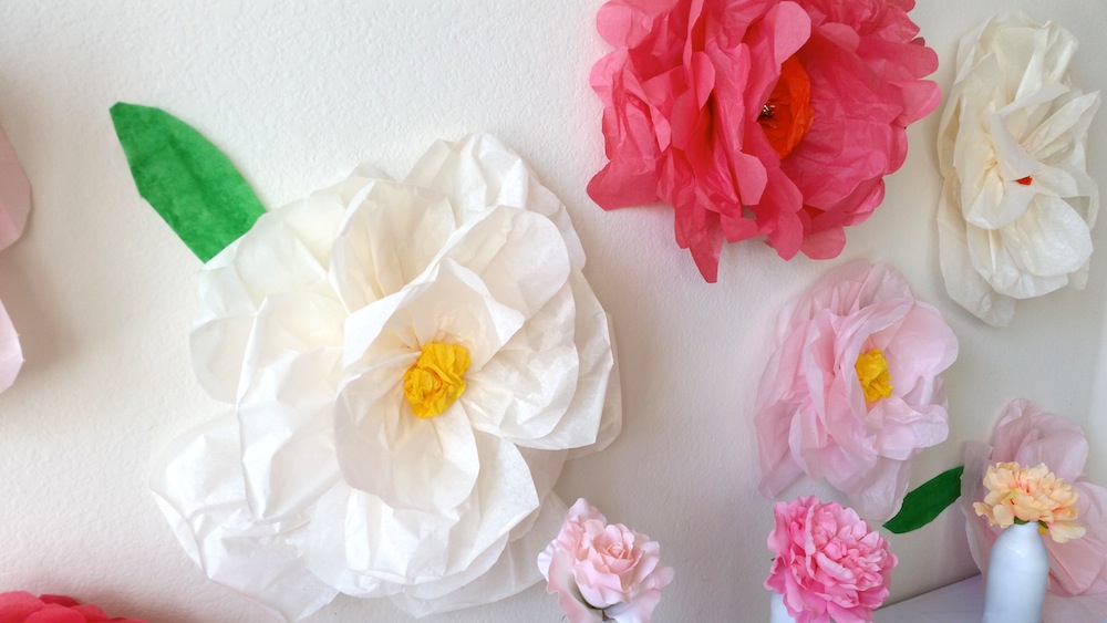 Brunch Tissue Paper Flowers