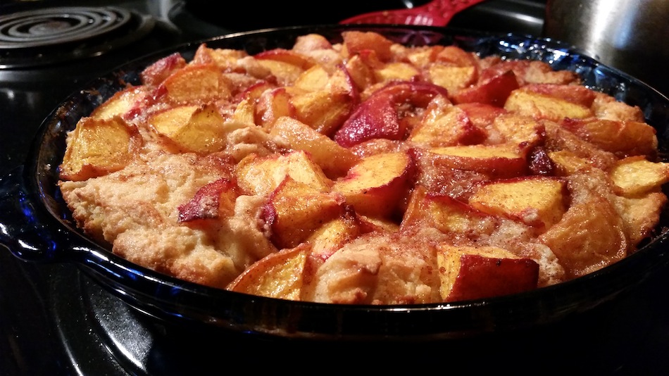 Fearless Captivations Homemade Peach Cobbler