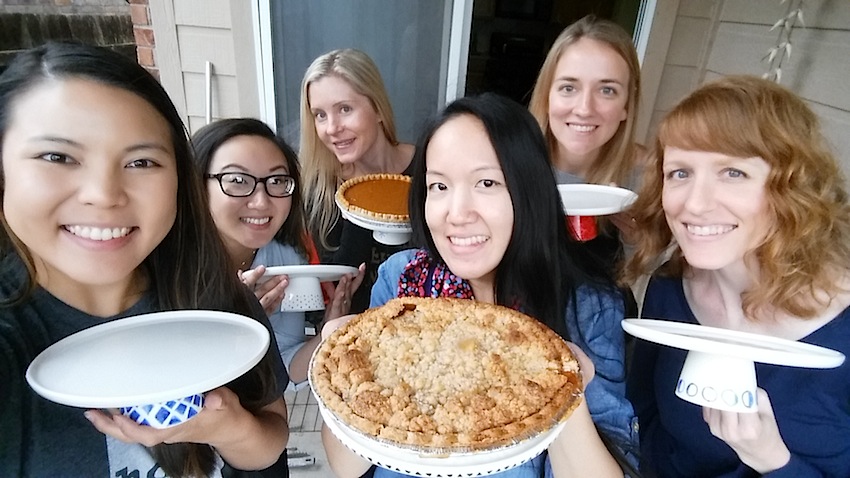 DIY Pie Stand Party Friendship