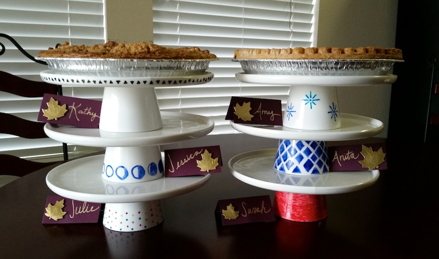 DIY Pie Stand Party Pies