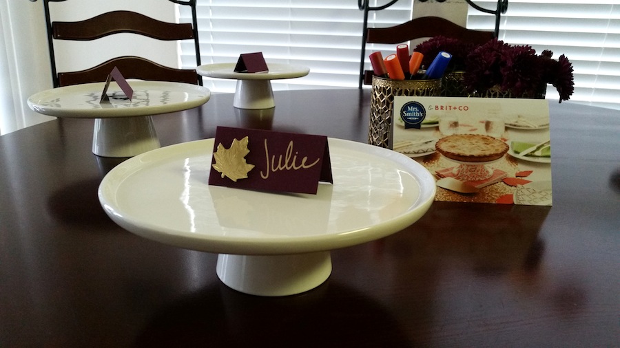 DIY Pie Stand Party Setting