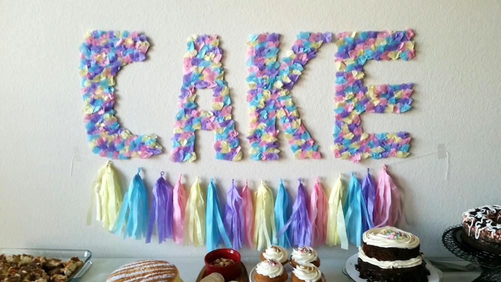 Cake Party Decor