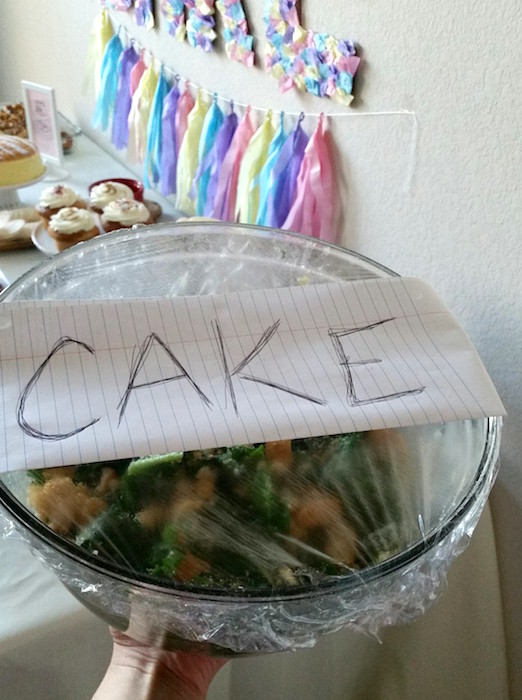 Cake Party Salad Cake