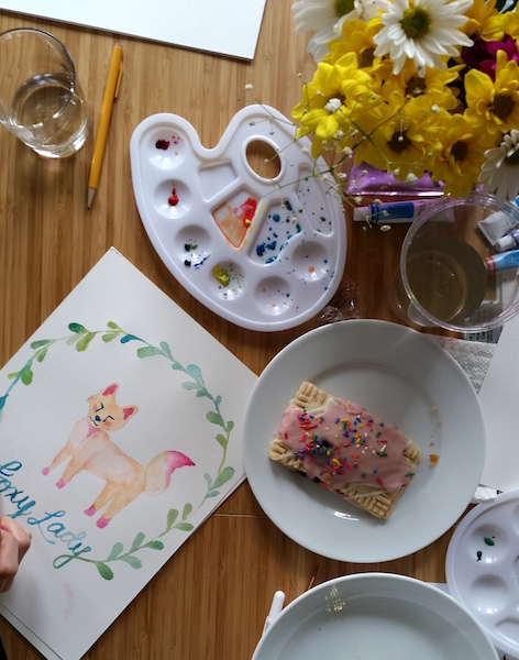 DIY Watercolor Party Paint Fearless Captivations