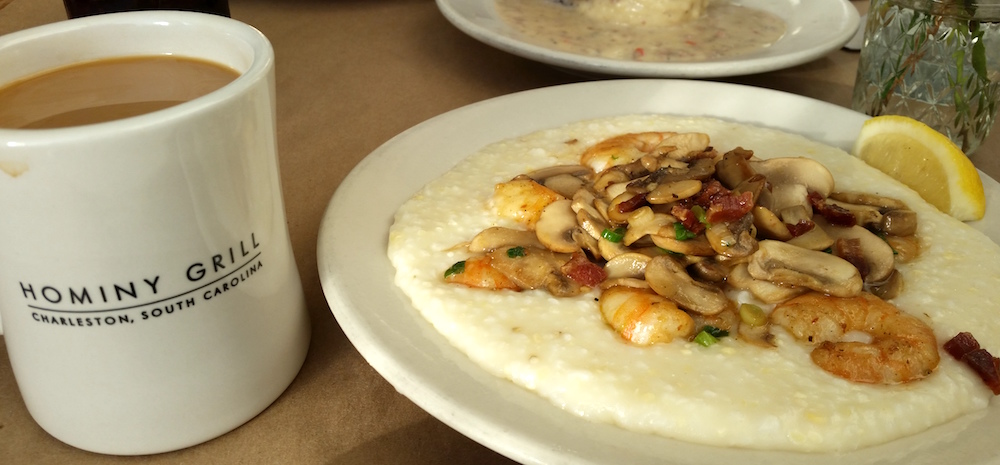 Hominy Grill Shrimp and Grits Charleston