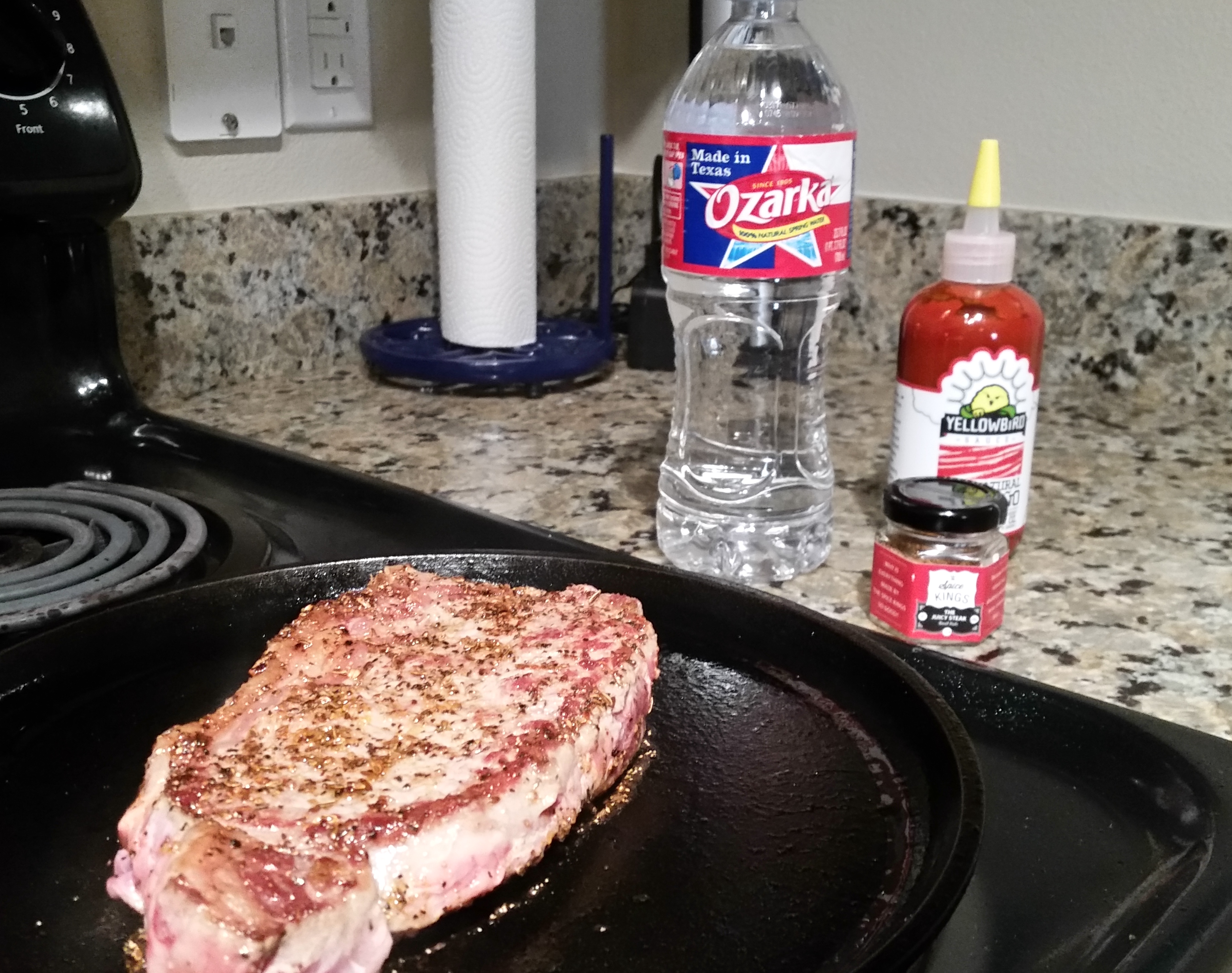 Steak The Spice Kings Ozarka Water