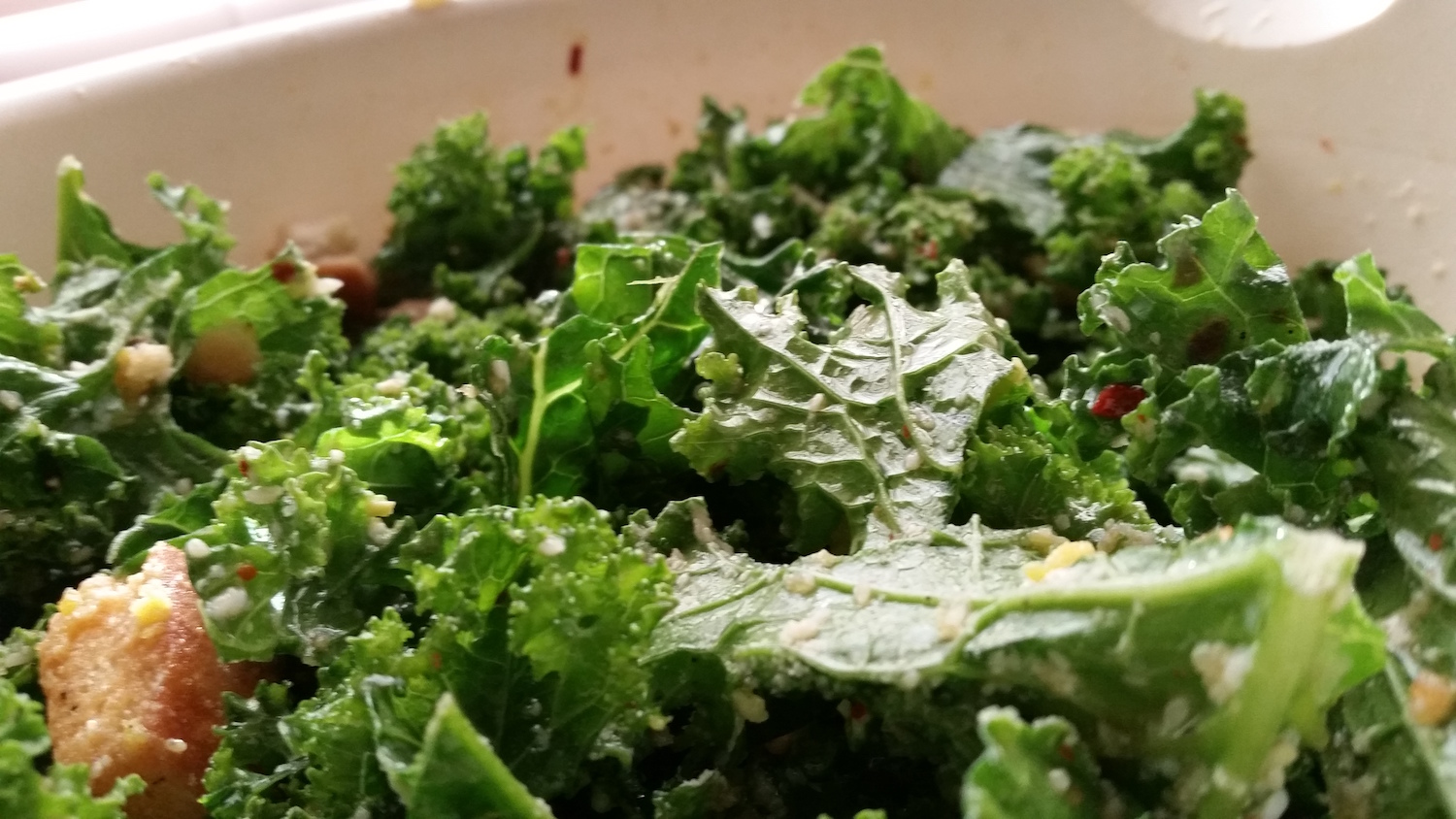 Spicy Kale Salad with Poached Egg Fearless Captivations