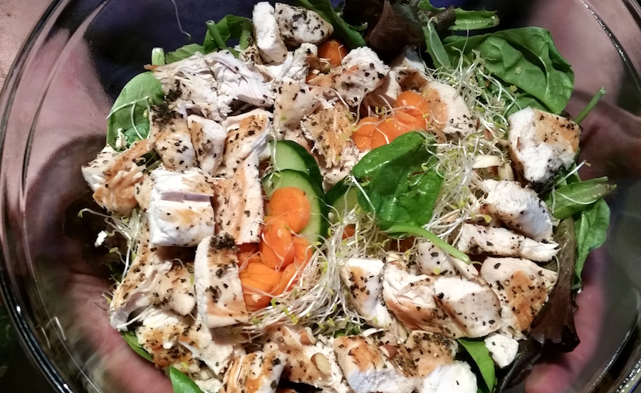 Whole30 Grilled Chicken Salad