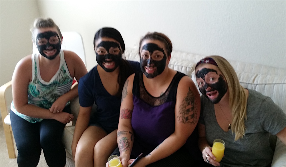 Charcoal Masks are revitalizing our faces!