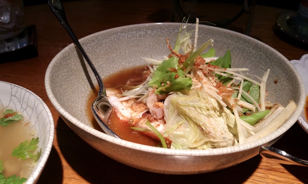 nahm-bangkok-steamed-coral-trout-with-bang-rak-yellow-beans-and-pickled-garlic