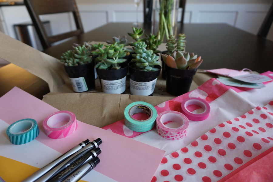 DIY Succulent Valentine's Day Party Fearless Captivations