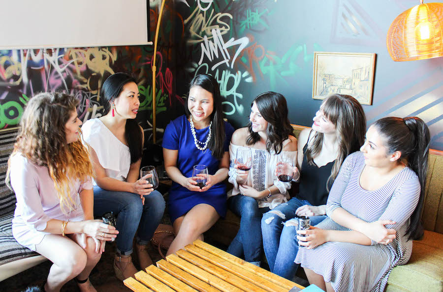 Fearless Captivations Infinite Monkey Theorem Winery Bachelorette Party in Austin