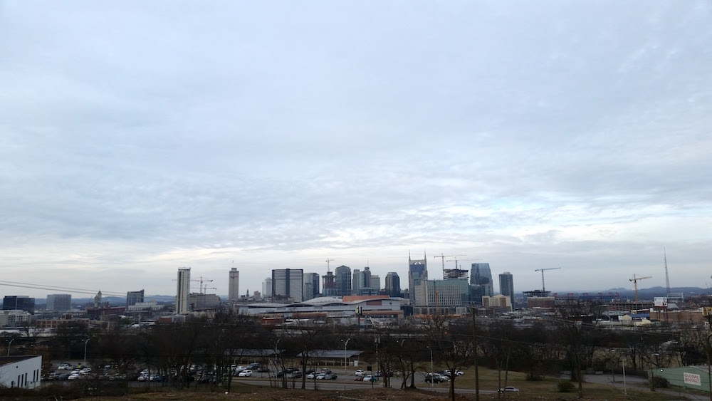 Fort Negly Nashville Tennessee Skyline View