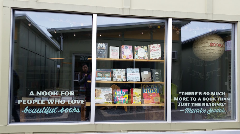 Her book shop