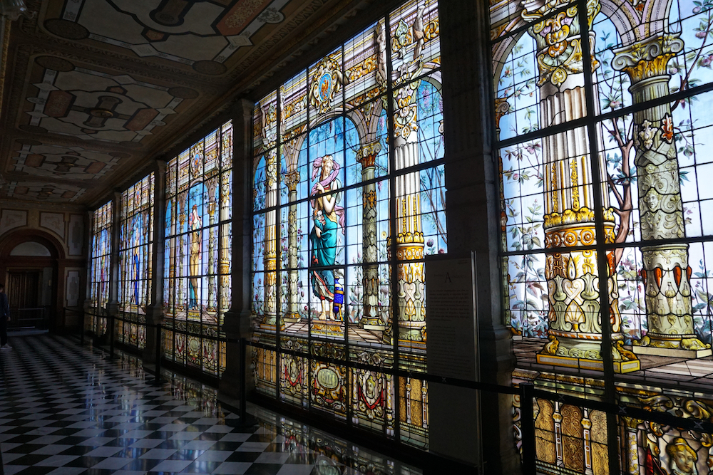 Stained Glass in Chapultepec Castle