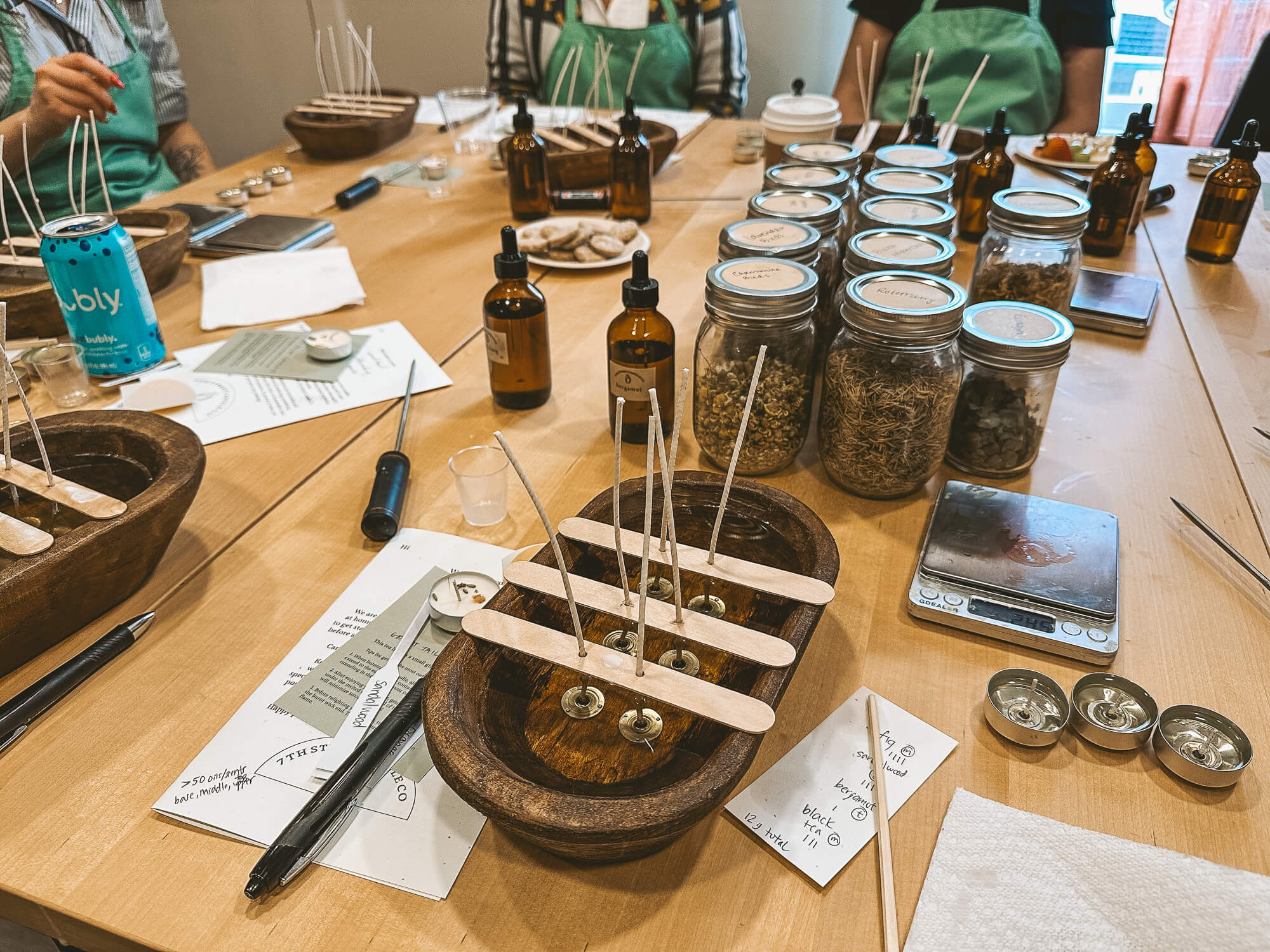 Take a Candle Making Class at 7th Street Candle Co in Austin, TX